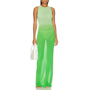 Cotton Citizen 'Rio' Green Maxi Dress Size XS